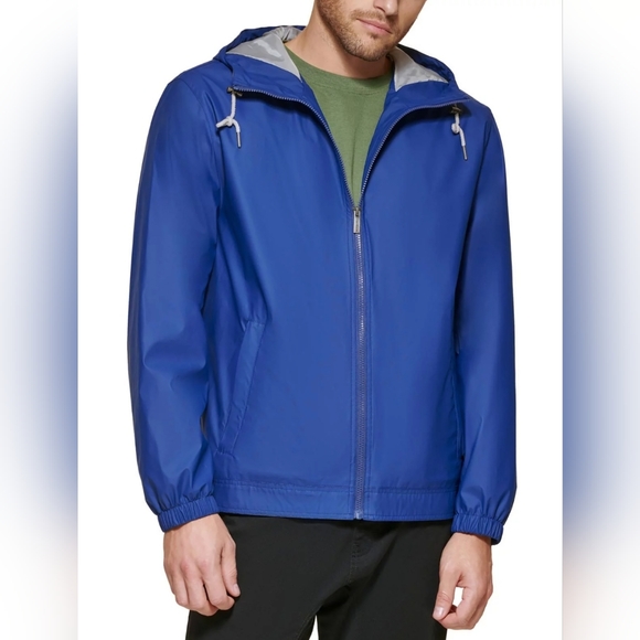 Club Room Jackets & Coats Club Room Mens Rubberized Lightweight